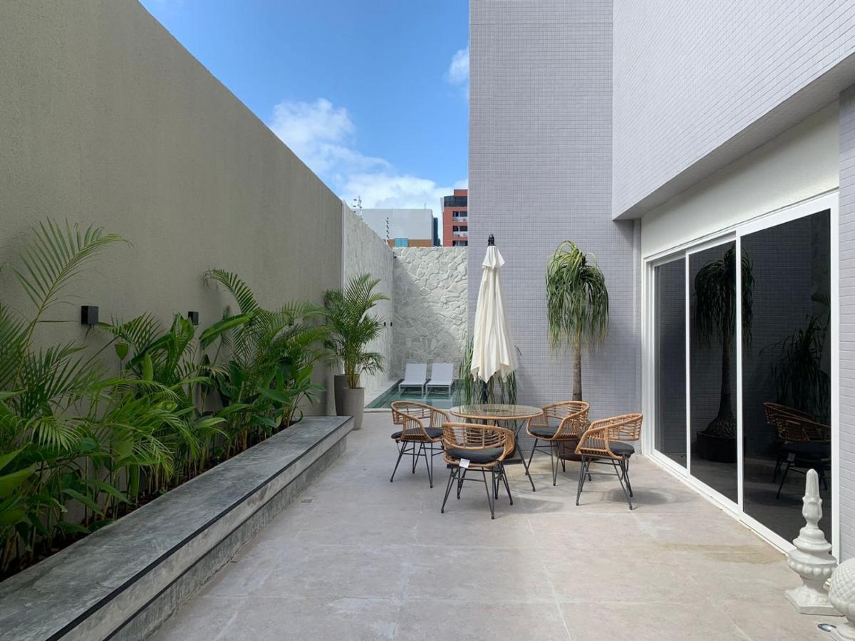 Bauten Cabo Branco 202 - Flat moderno e equipado próximo ao mar Apartamento João Pessoa Exterior foto