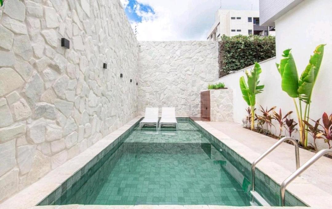 Bauten Cabo Branco 202 - Flat moderno e equipado próximo ao mar Apartamento João Pessoa Exterior foto